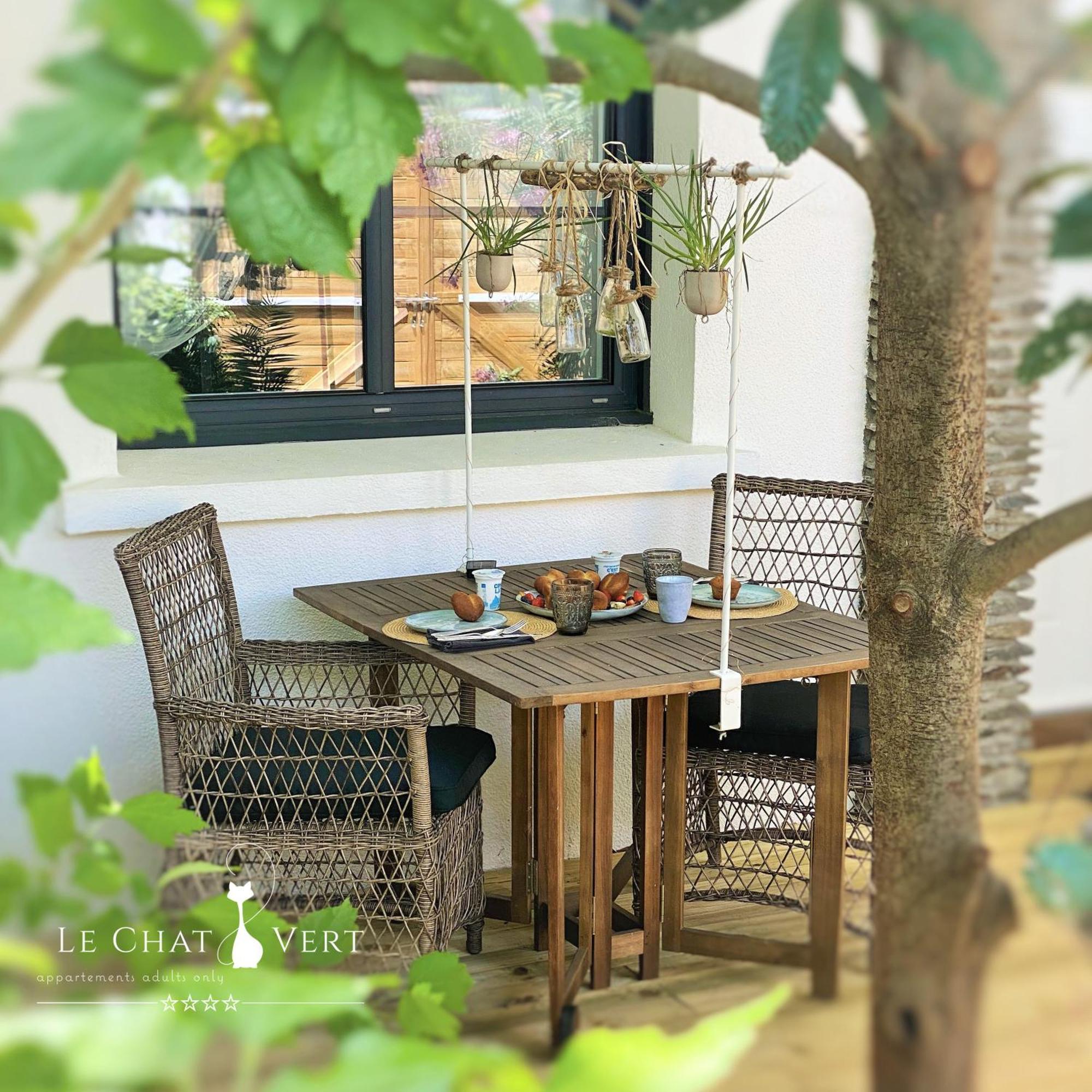 Le Chat Vert - Appartements Adults Only Saint-André Buitenkant foto
